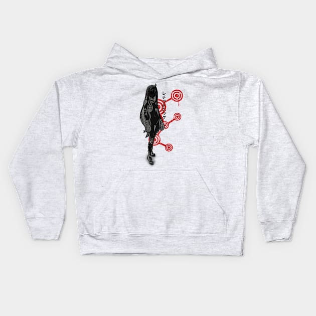 Crimson Mad Kids Hoodie by FanFreak